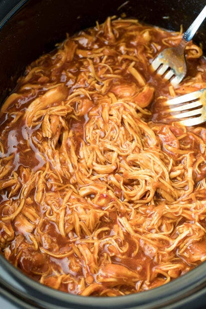 Slow Cooked Shredded BBQ Chicken (GF)