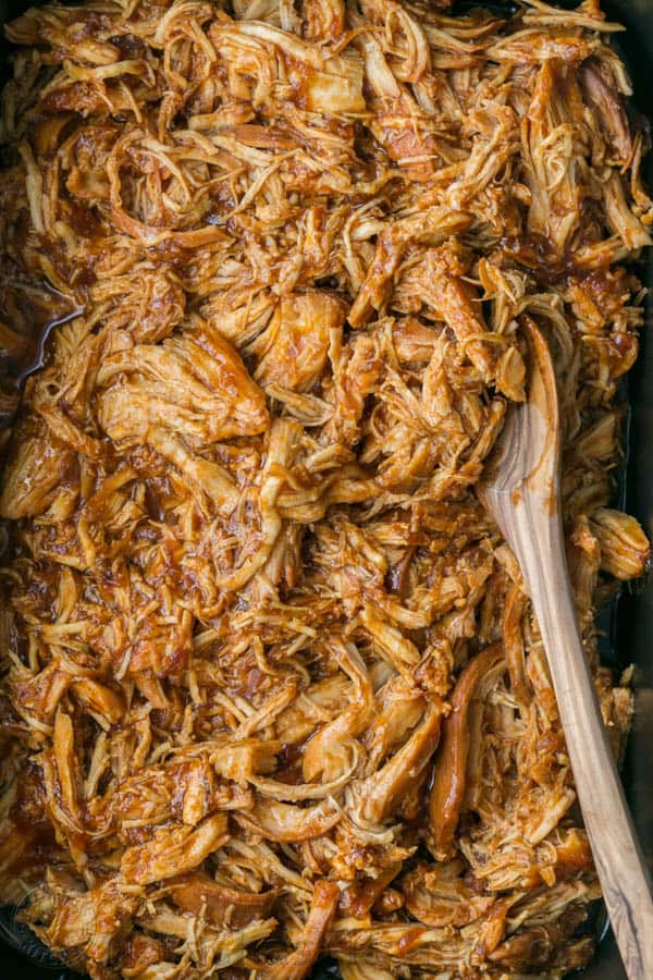 Slow Cooked Shredded BBQ Chicken (GF)